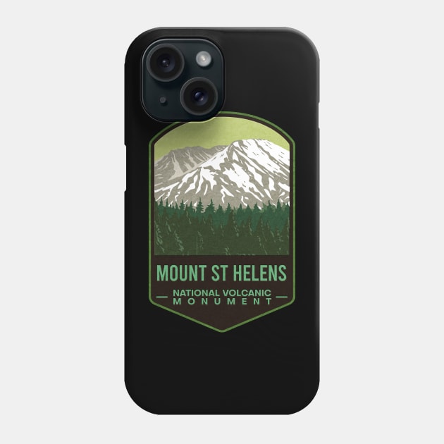 Mount St. Helens National Volcanic Monument Phone Case by JordanHolmes