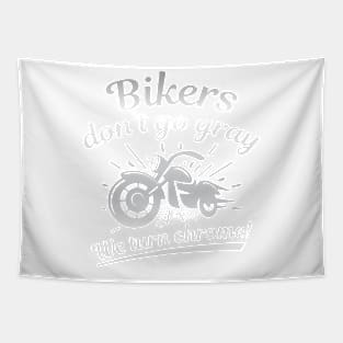 Bikers Don’t Go Gray Tapestry