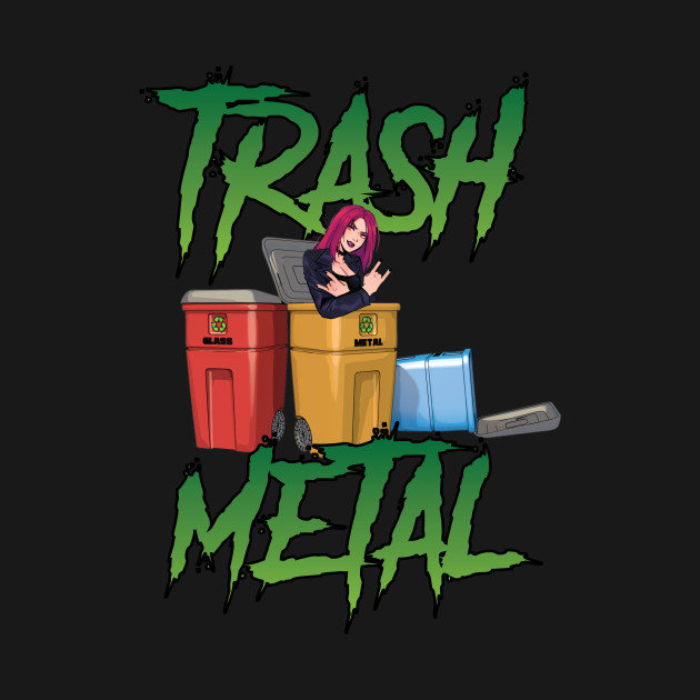 Disover TrashMetal - Metal - T-Shirt