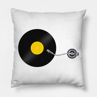 Vinyl for life! Pillow