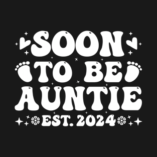 Soon To Be Aunt Est 2024 T-Shirt