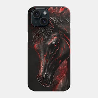 Demonic horse Phone Case