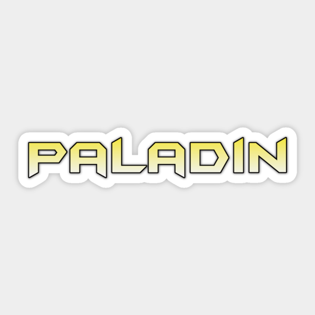 Paladin - Paladin - Sticker | TeePublic