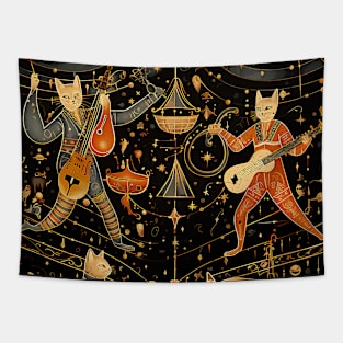 Cats of Harmony Tapestry