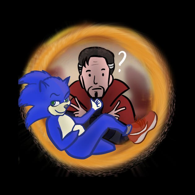 Sonic Dr.Strange Wrong Portal? by Amaruay