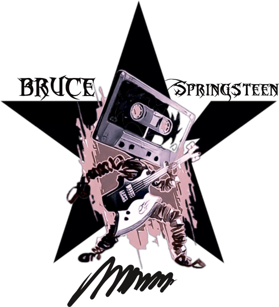 Bruce Springsteen vintage Kids T-Shirt by Homedesign3