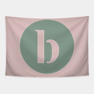 Lowercase B Tapestry