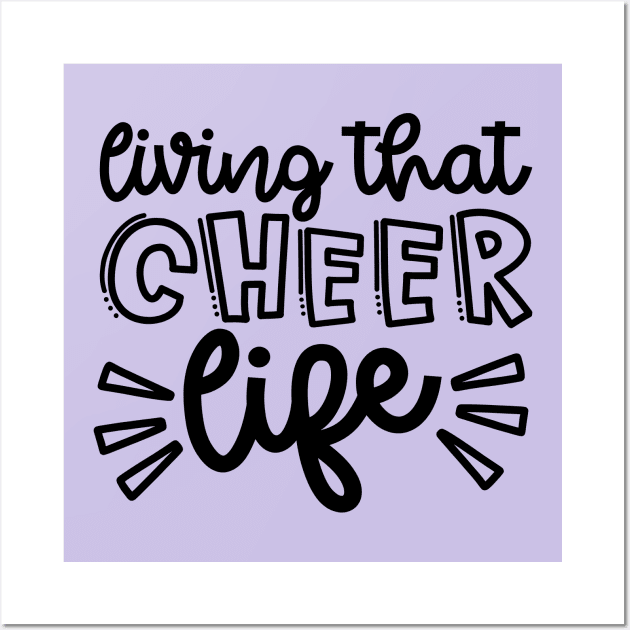 14 And Livin That Cheer Life: Cheerleading Gift For Teen Girls Age