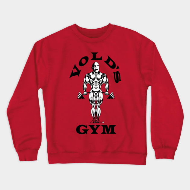 gold's gym crewneck sweatshirt