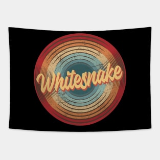 whitesnake vintage circle Tapestry