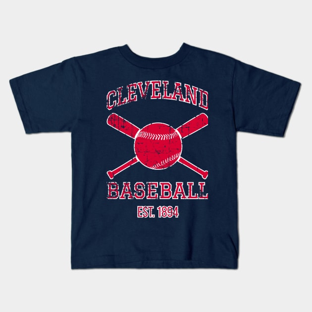 Cleveland Baseball Team I - Cleveland Baseball Team - Kids T-Shirt