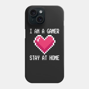 I'm a Gamer Design - Stay at Home Gamer Gift  - Video Gamer Design - Social Distancing Gift Phone Case