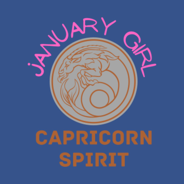 Disover january girl capricorn spirit - January Girl Capricorn Spirit - T-Shirt