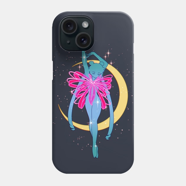 Moon Shojo Phone Case by RetroFreak