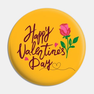 Happy Valentine´s Day Pin