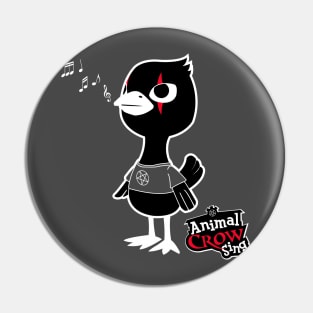 Animal CrowSing Pin