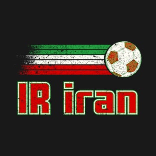 Iran Soccer Retro Vintage T-Shirt