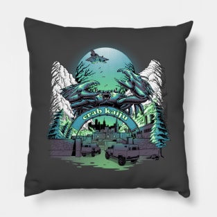 crab kaiju Pillow