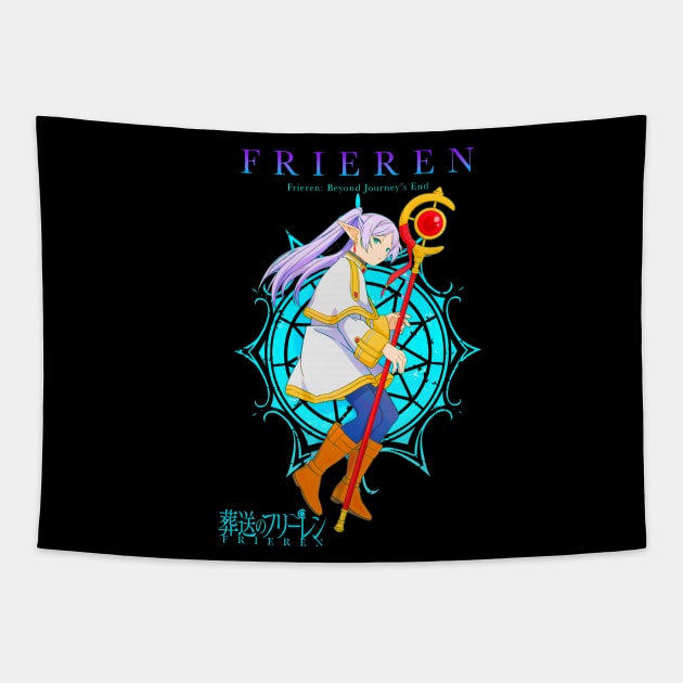 Frieren Tapestry by Vhitostore