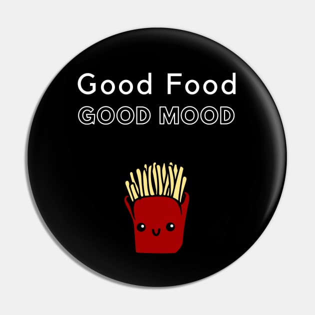 Good Food Good Mood Pin by Jesscreative