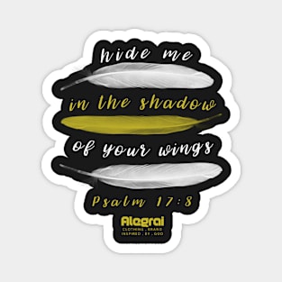 Wings - Psalms 17.8 Magnet