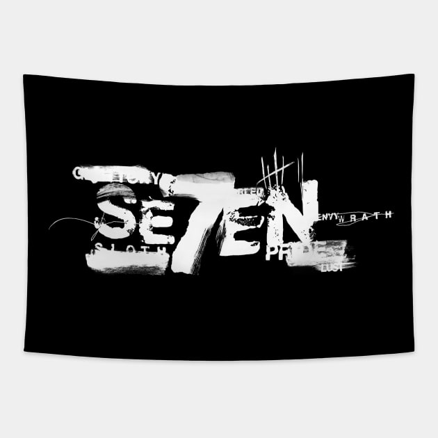 SE7EN Tapestry by aquaticform