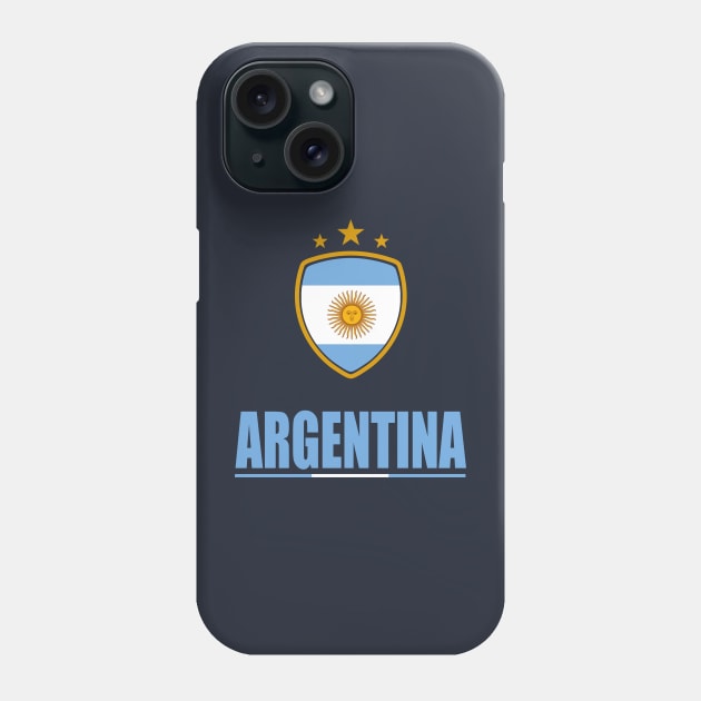 ARGENTINA Phone Case by VISUALUV