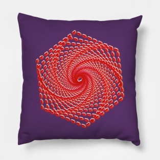 Dotted Polygons Pillow