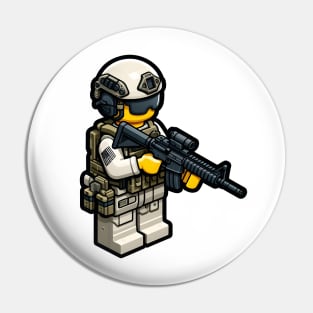 Tactical LEGO Pin