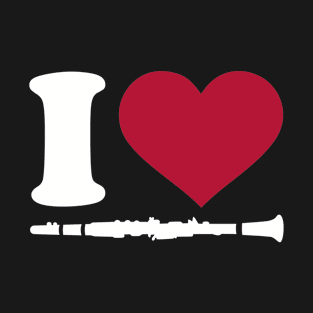 I love Clarinet T-Shirt