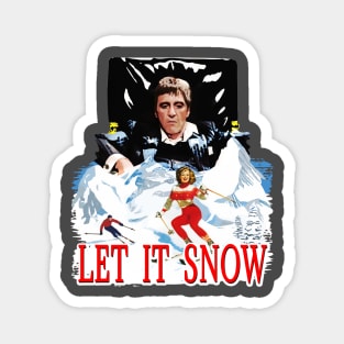 Scarface Holiday Let It Snow Magnet