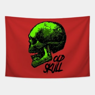 Old Skull Tapestry