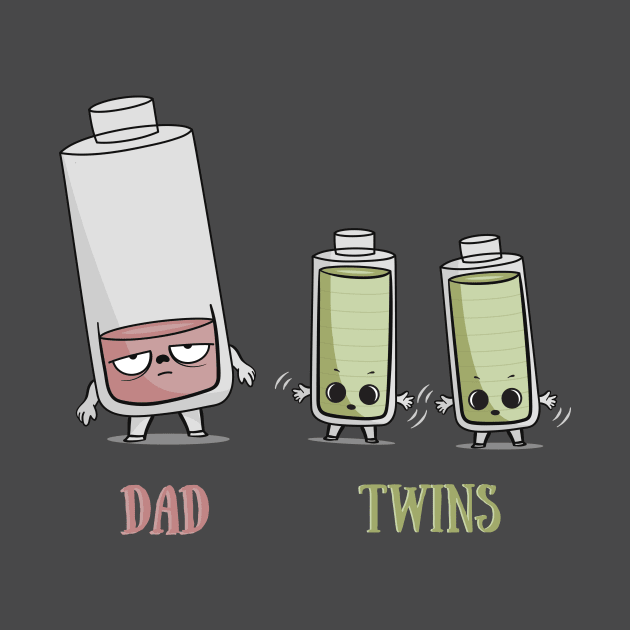 Dad vs Twins by secondskin