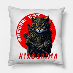 commander cat hiroshima Pillow