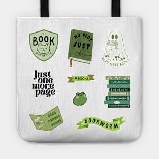 Green Bookish Pack Tote