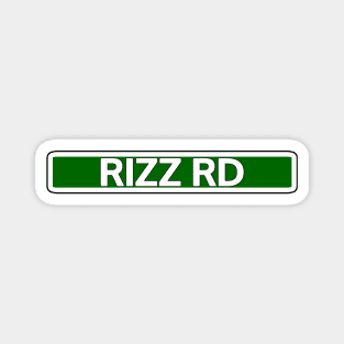 Rizz Road Street Sign Magnet