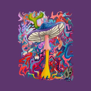 Psychedelic mushroom T-Shirt