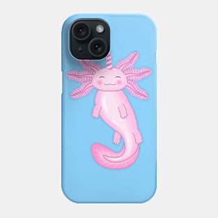 Unicorn axolotl Phone Case