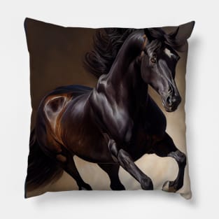 Thoroughbred Horse Pillow