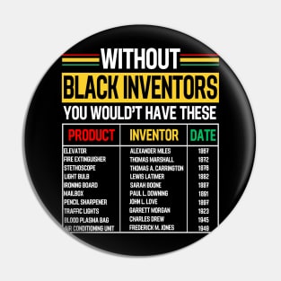 History Of Forgotten Black Inventors Black History Month Pin