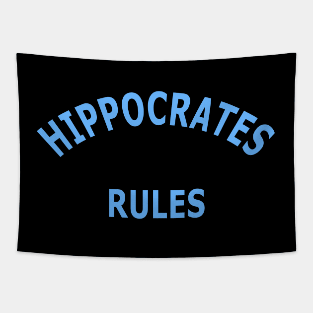 Hippocrates Rules Tapestry by Lyvershop