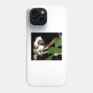 Cotton-top Tamarin Phone Case