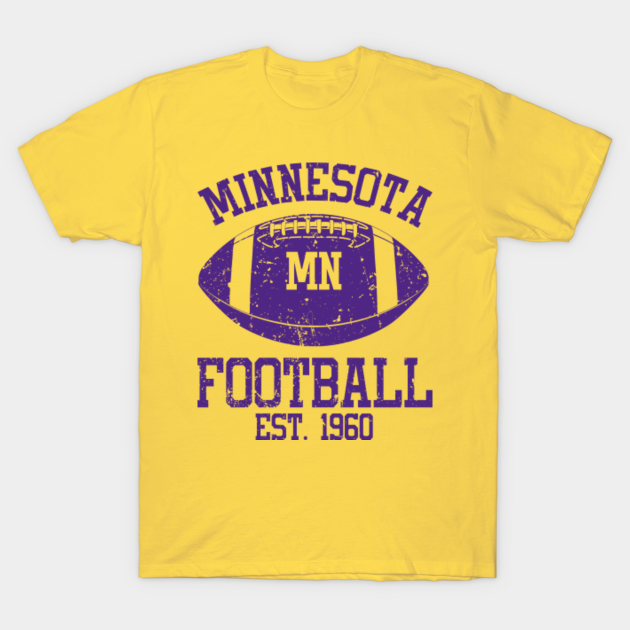 Minnesota Football 1960 - Minnesota Vikings - T-Shirt | TeePublic