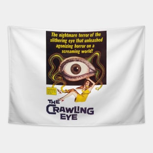 The Crawling Eye Movie Poster Tapestry