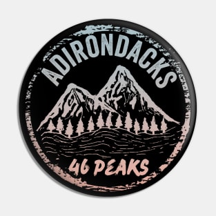 Adirondacks 46 Peaks Hikers Backpackers 46er Pin