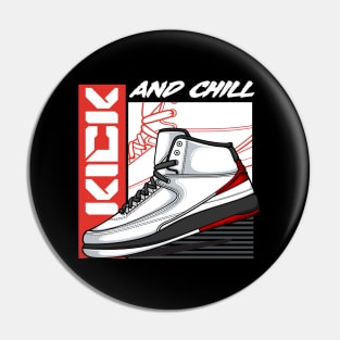 AJ 2 Retro Shoes Art Pin