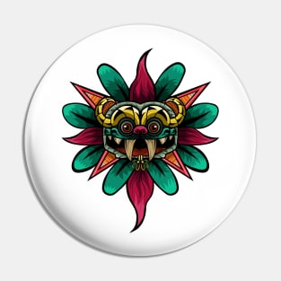 Feathered Quetzalcoatl Pin