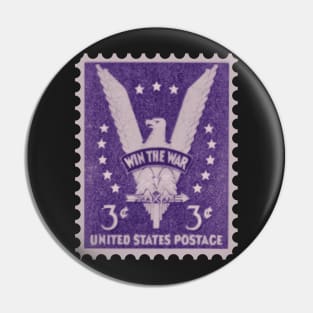 Win The War Stamp Pin