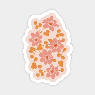 Pink flowers Magnet