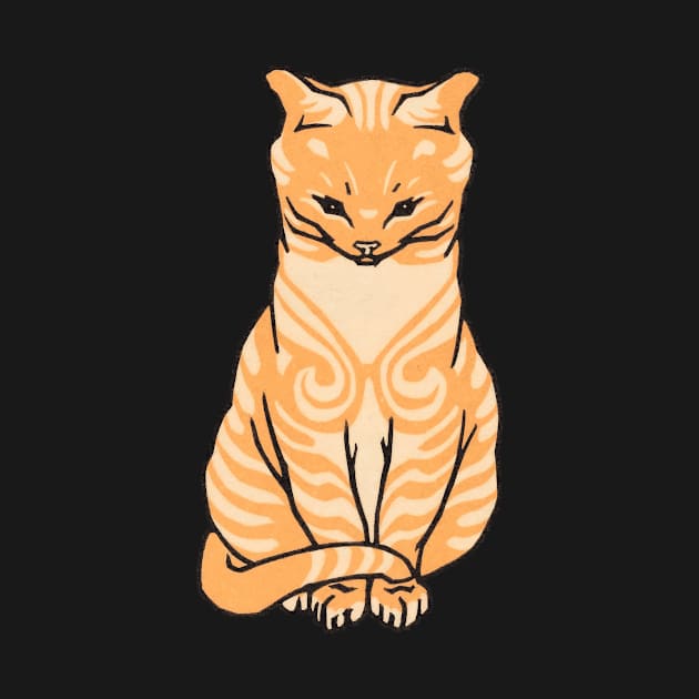 Gato Sentado by CustonStore